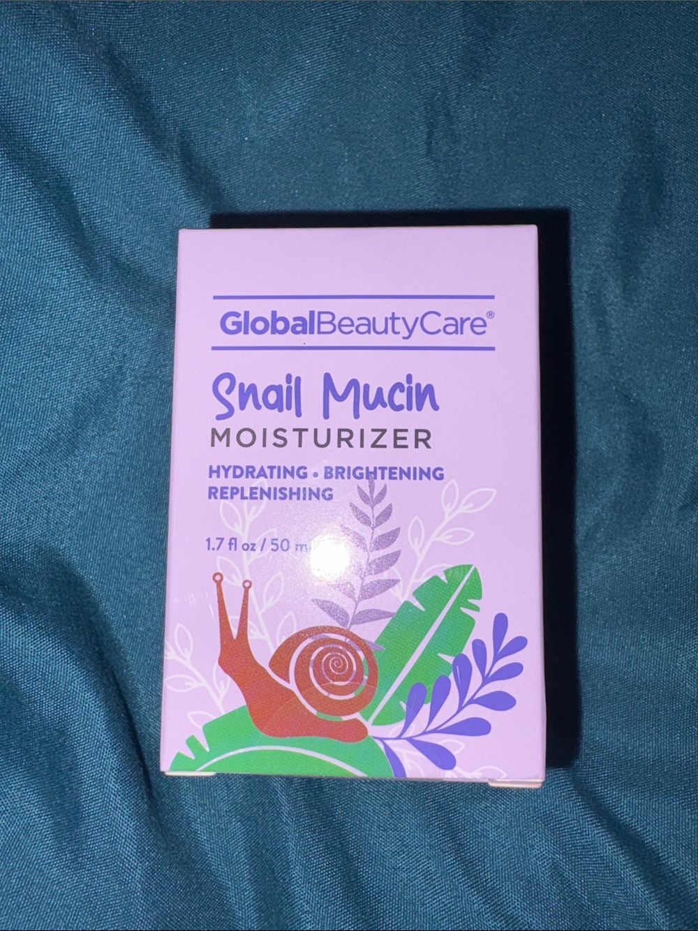 Global Beauty Care - Snail Mucin Moisturizer - Hydrating Brightening Cream 1.7 f